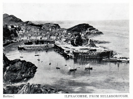 Ilfracombe, from Hillsborough.