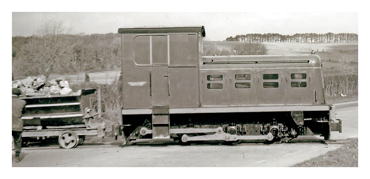 1963 - Penarth Cement Works - One of the last of two engines used to haul limestone from the quarry to the cement works.