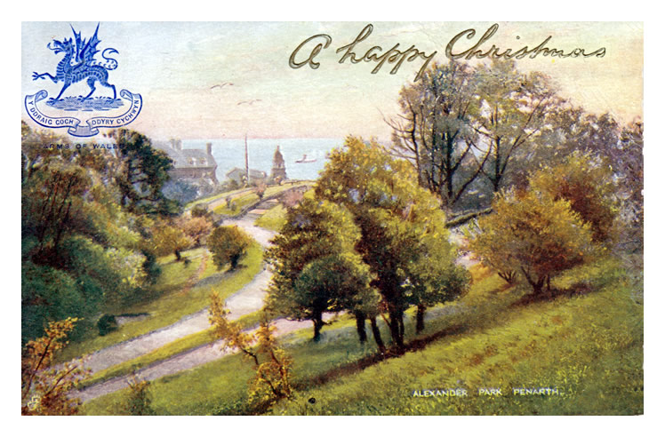 A Happy Christmas from Alexandra Park, Penarth
